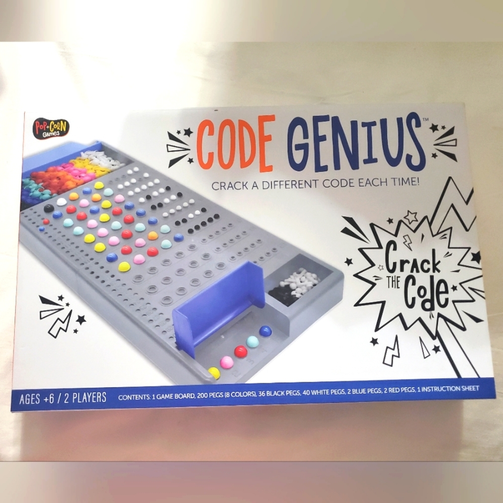 : NIB CODE GENIUS crack the code crack a different  code each time game